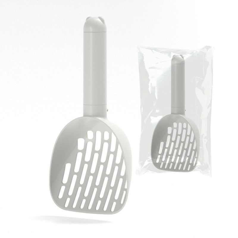 Pala para Arenero de Gatos - Conjunto B con base blanca
