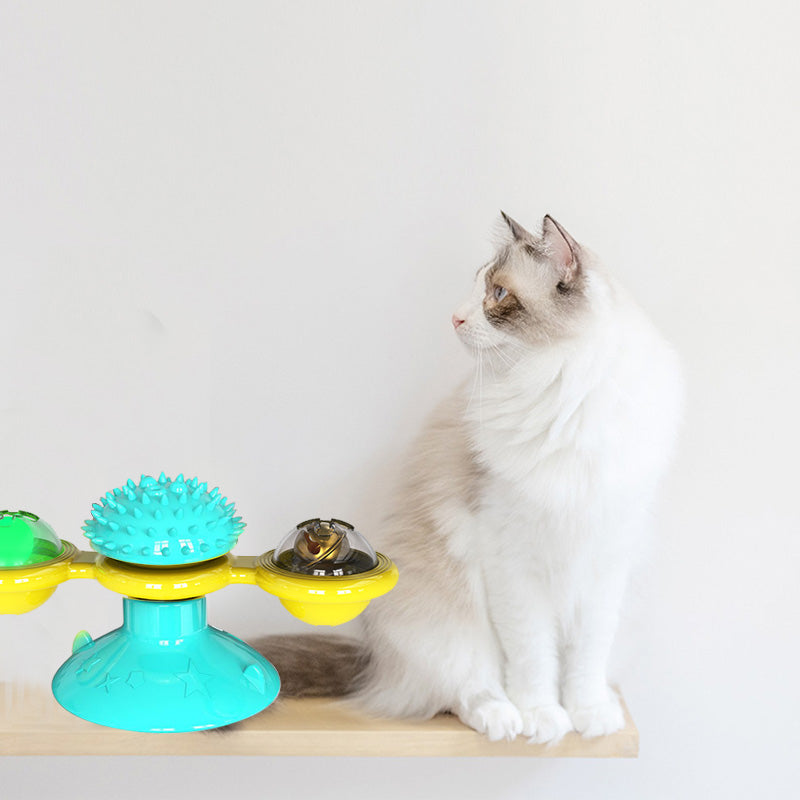 Juguete Molino Interactivo para Gatos - Conjunto 2