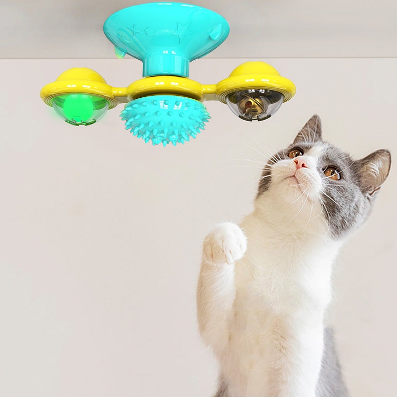 Juguete Molino Interactivo para Gatos - Conjunto 3