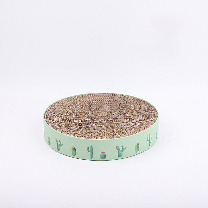 Cama Rascador Redonda para Gatos 2 en 1