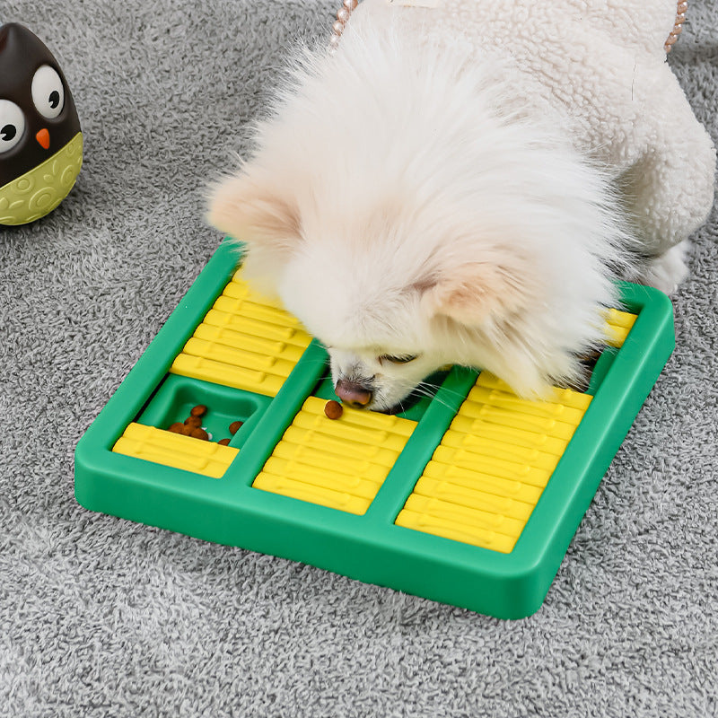Puzzle Interactivo para Perros - Azul