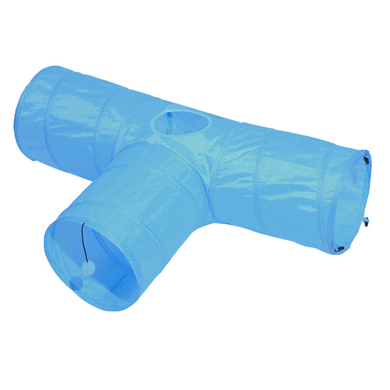 Túnel Plegable de Juego para Gatos - Estilo 3